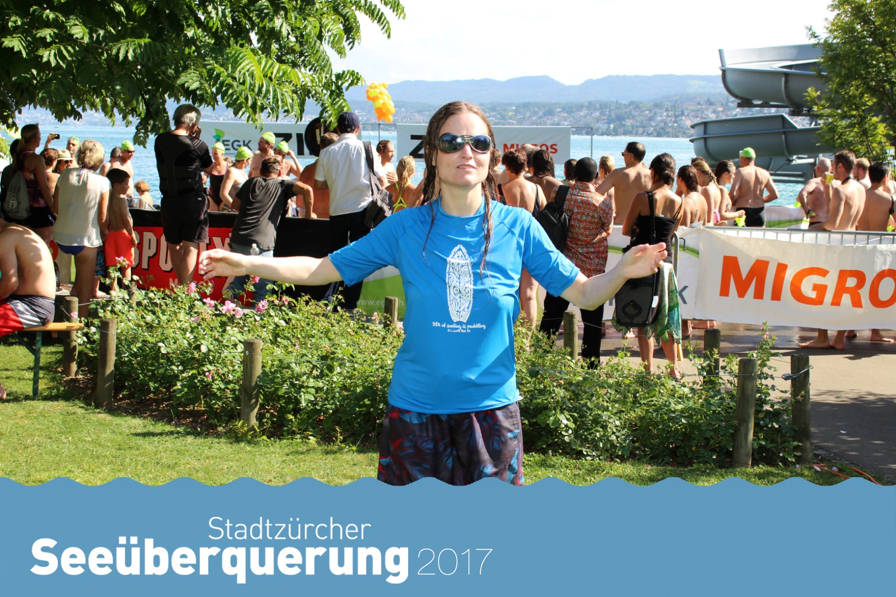 Seeüberquerung 2017 – ich war dabei! #Seeüberquerung. Foto: