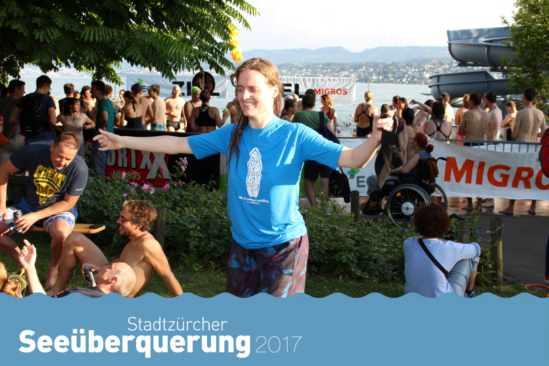 Seeüberquerung 2017 – ich war dabei! #Seeüberquerung. Foto: